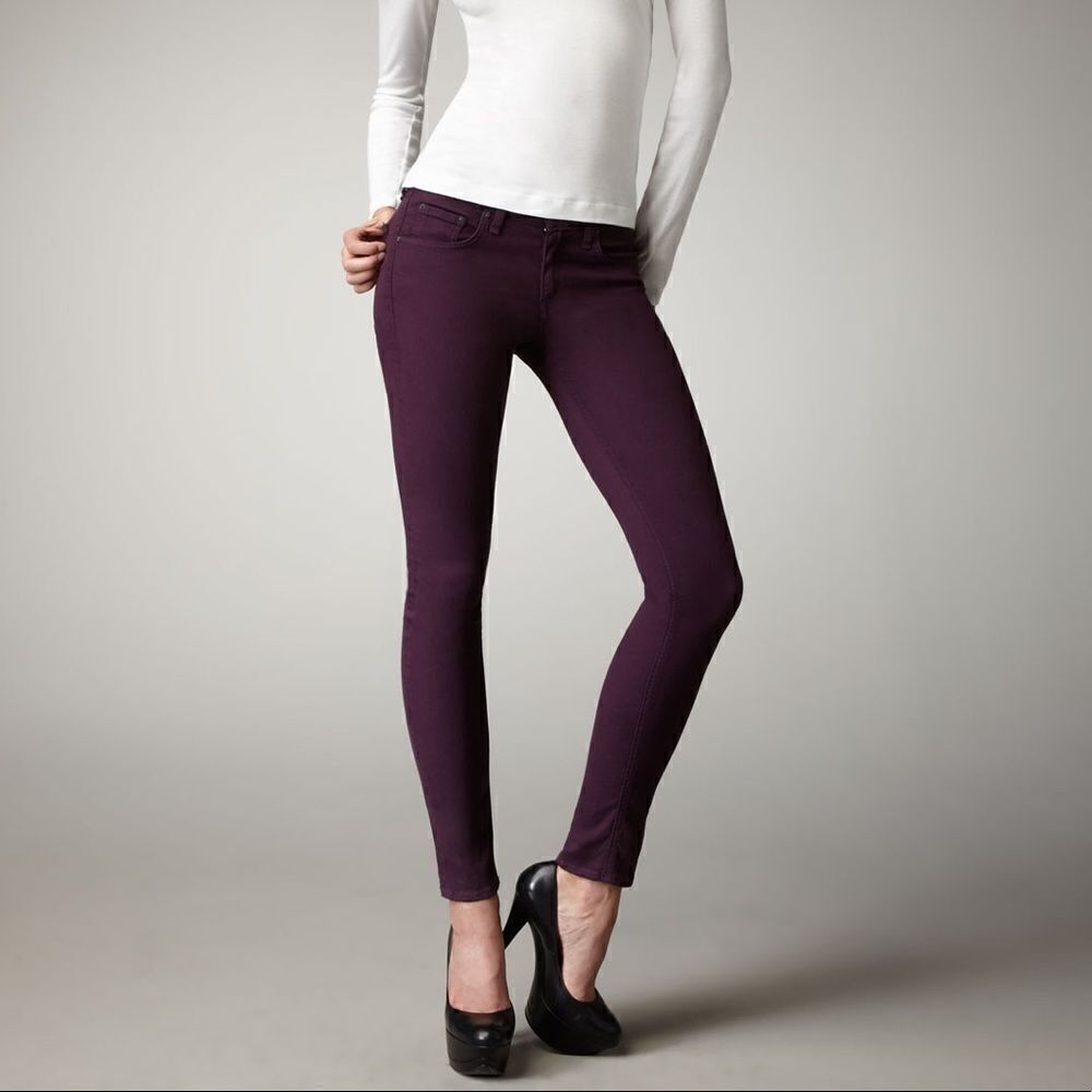 Rag & Bone | Skinny Jeans Plum